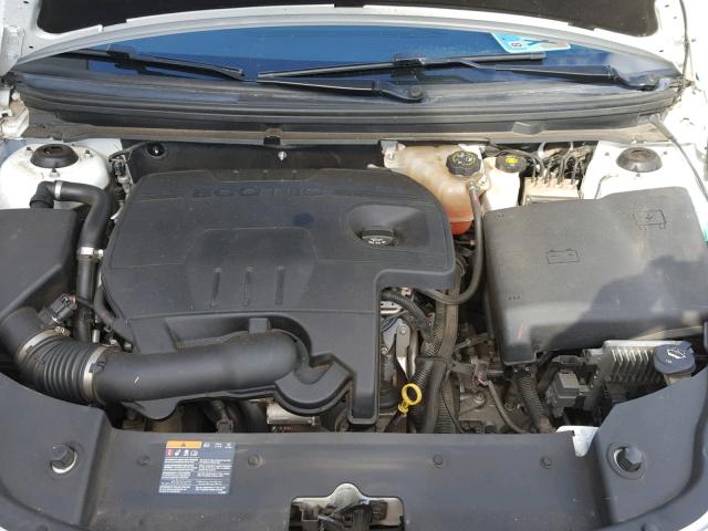 1G1ZC5E00CF290299 - 2012 CHEVROLET MALIBU 1LT WHITE photo 7
