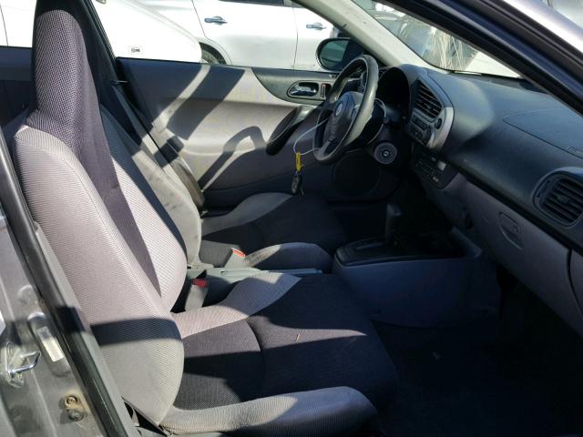 JHMZE147X1T003153 - 2001 HONDA INSIGHT GRAY photo 5