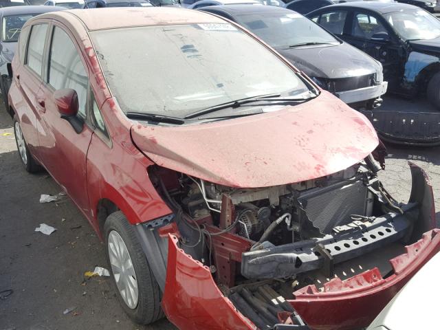 3N1CE2CP5FL424520 - 2015 NISSAN VERSA NOTE RED photo 1