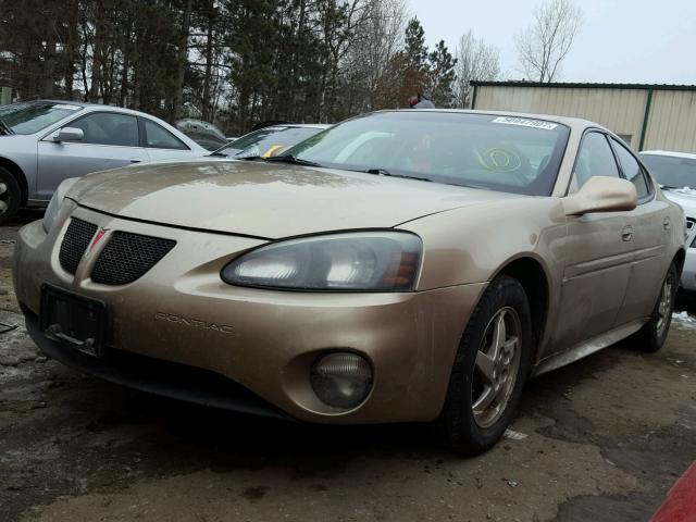 2G2WS542141362785 - 2004 PONTIAC GRAND PRIX BEIGE photo 2