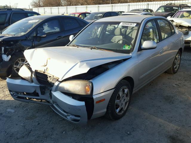 KMHDN46D06U365831 - 2006 HYUNDAI ELANTRA GL SILVER photo 2