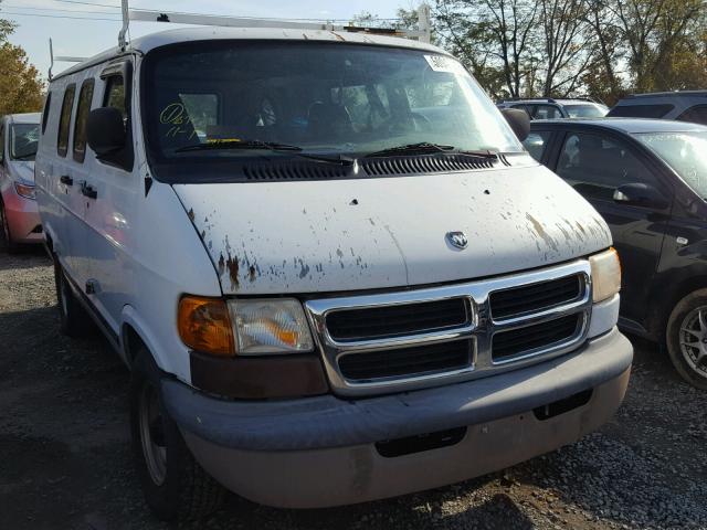 2B7HB11X2YK151463 - 2000 DODGE RAM VAN B1 WHITE photo 1