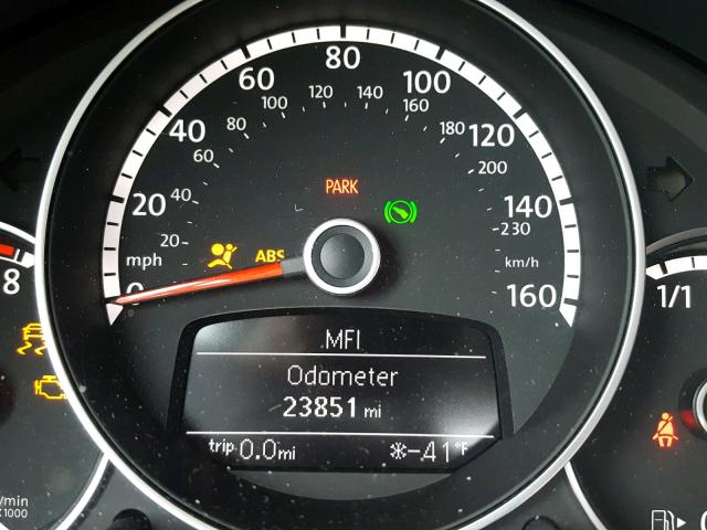 3VW507AT6GM801513 - 2016 VOLKSWAGEN BEETLE S/S 黑色 照片 8