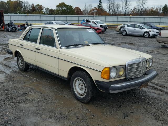 WDBAB33A6CB012214 - 1982 MERCEDES-BENZ 300 DT CREAM photo 1