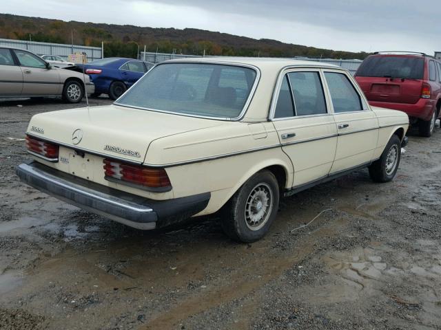 WDBAB33A6CB012214 - 1982 MERCEDES-BENZ 300 DT CREAM photo 4