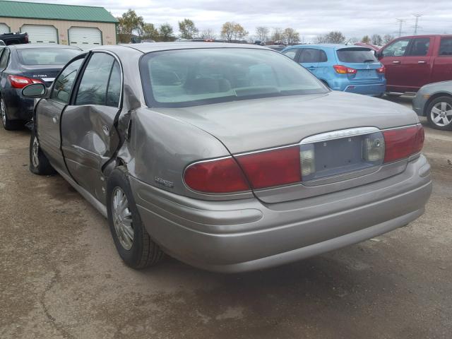 1G4HP54K52U303046 - 2002 BUICK LESABRE CU BEIGE photo 3