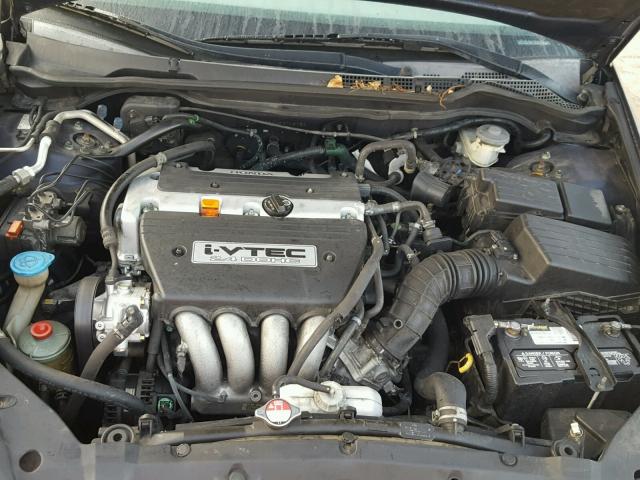 3HGCM56446G705754 - 2006 HONDA ACCORD LX BLUE photo 7