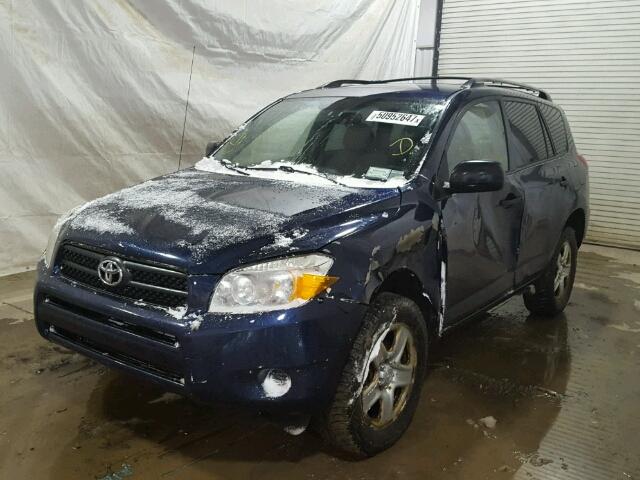 JTMBD35V875103635 - 2007 TOYOTA RAV4 BLUE photo 2