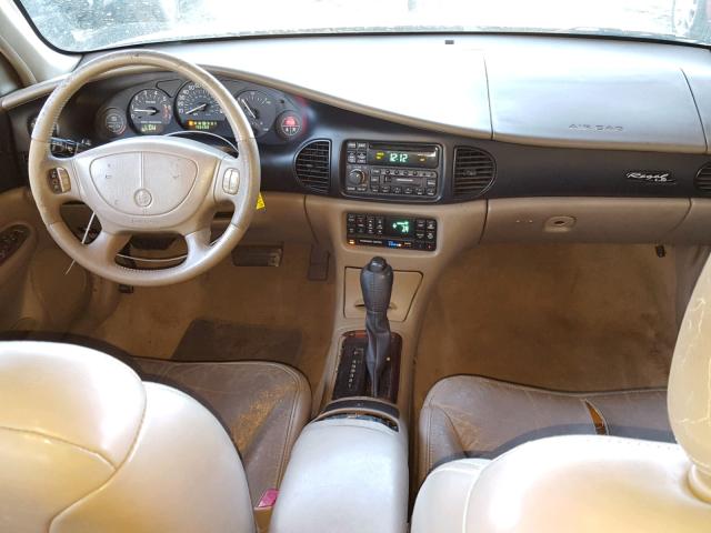 2G4WB52KXX1490201 - 1999 BUICK REGAL LS GREEN photo 9