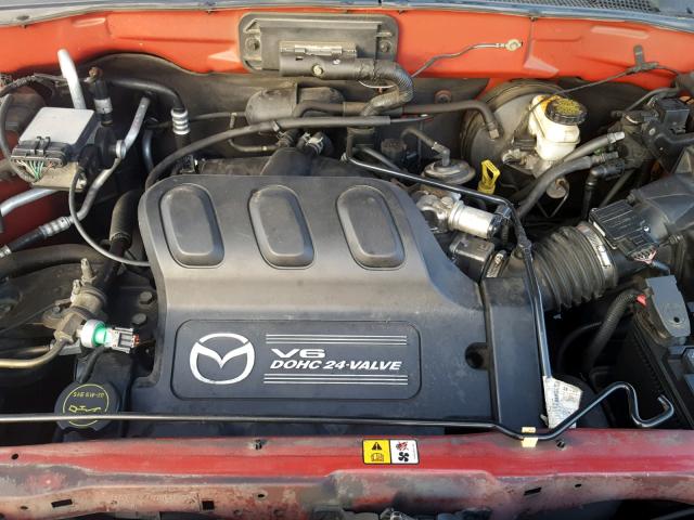 4F2CZ96114KM32680 - 2004 MAZDA TRIBUTE ES 红色 照片 7