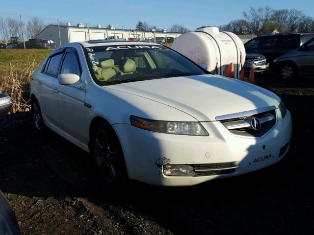 19UUA66294A014944 - 2004 ACURA TL WHITE photo 1