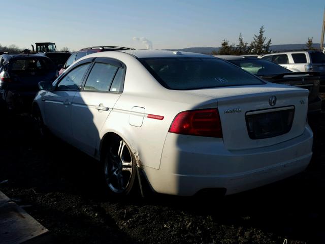 19UUA66294A014944 - 2004 ACURA TL WHITE photo 3