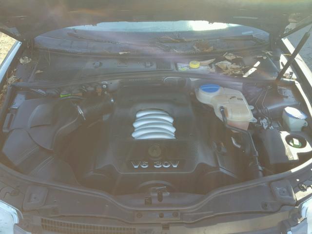 WVWYU63B15E103378 - 2005 VOLKSWAGEN PASSAT GLX 灰色 照片 7