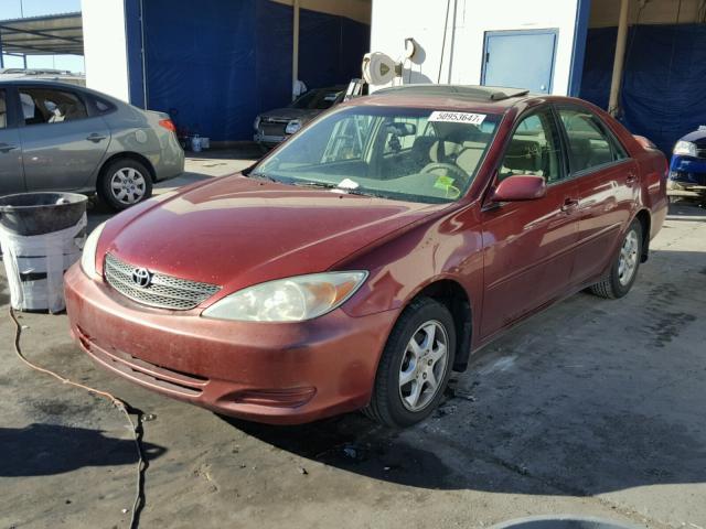 4T1BE32K22U003094 - 2002 TOYOTA CAMRY LE Kastanienbraun Foto 2