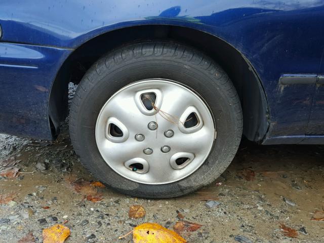 1Y1SK5263VZ400585 - 1997 GEO PRIZM BASE 蓝色 照片 9