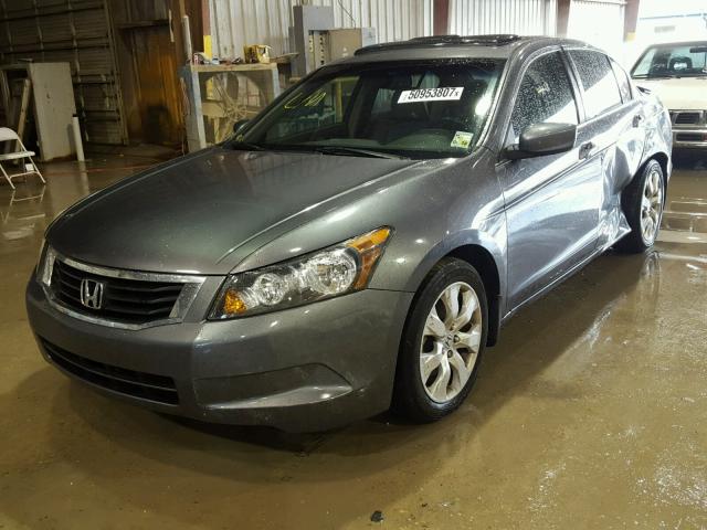 JHMCP26838C054306 - 2008 HONDA ACCORD EXL GRAY photo 2