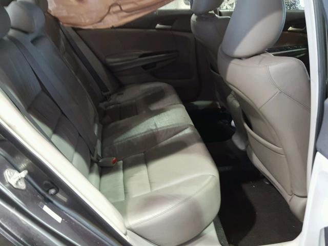 JHMCP26838C054306 - 2008 HONDA ACCORD EXL GRAY photo 6