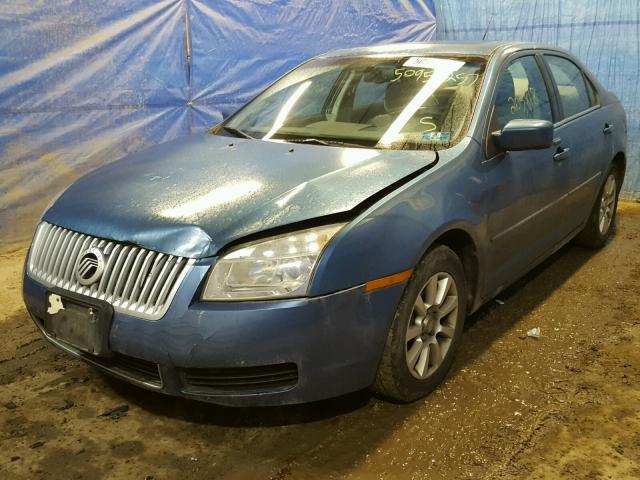 3MEHM07Z19R622579 - 2009 MERCURY MILAN BLUE photo 2