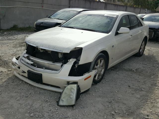 1G6DW677860113485 - 2006 CADILLAC STS WHITE photo 2