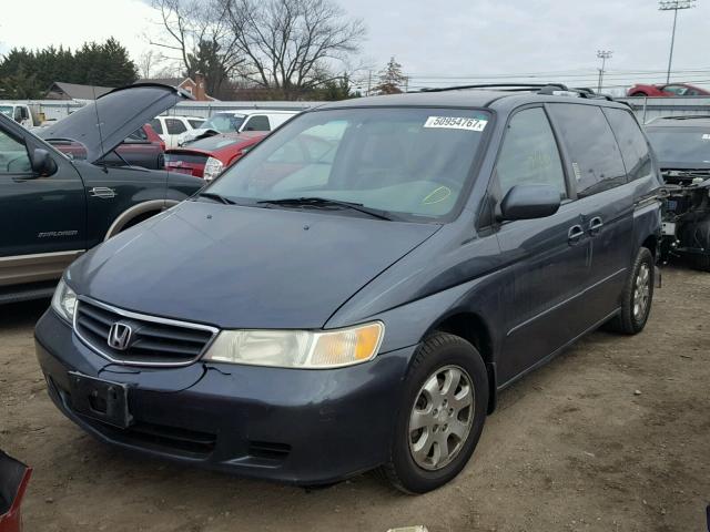 5FNRL186X4B059240 - 2004 HONDA ODYSSEY EX CHARCOAL photo 2