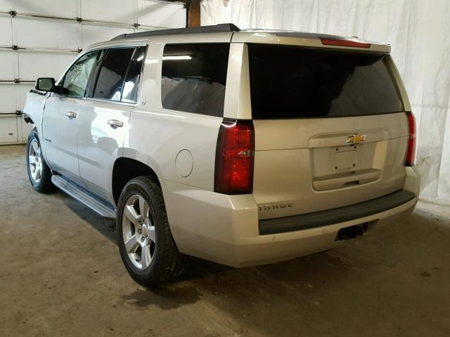 1GNSKBKC8FR258297 - 2015 CHEVROLET TAHOE K150 TAN photo 3