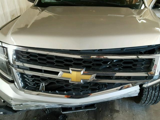 1GNSKBKC8FR258297 - 2015 CHEVROLET TAHOE K150 TAN photo 7