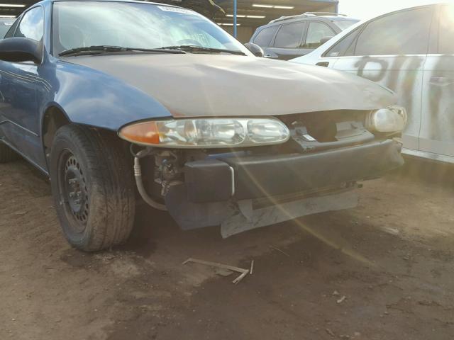 1G3NK12T1XC384330 - 1999 OLDSMOBILE ALERO GX TWO TONE photo 9