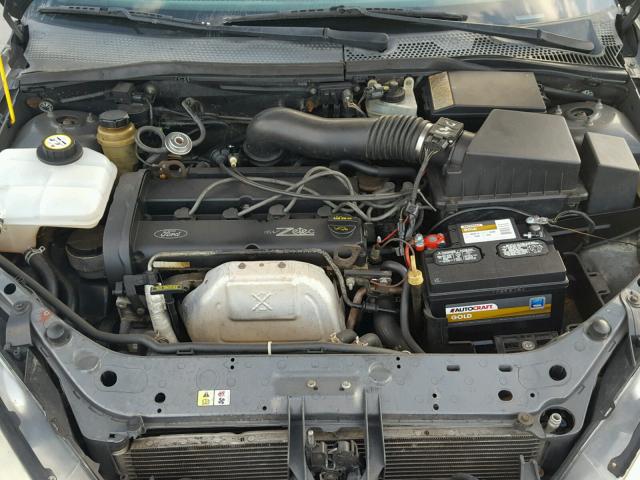 1FAFP36372W157328 - 2002 FORD FOCUS SE GRAY photo 7