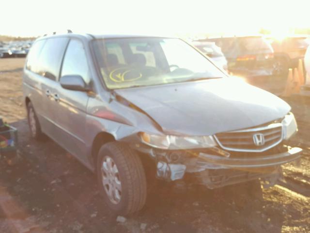 5FNRL18652B001341 - 2002 HONDA ODYSSEY EX GRAY photo 1