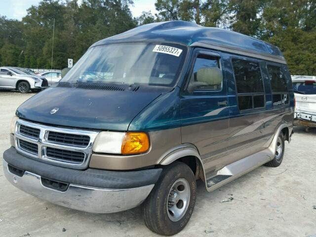 2B6HB11Y8XK502761 - 1999 DODGE RAM VAN B1 TWO TONE photo 2