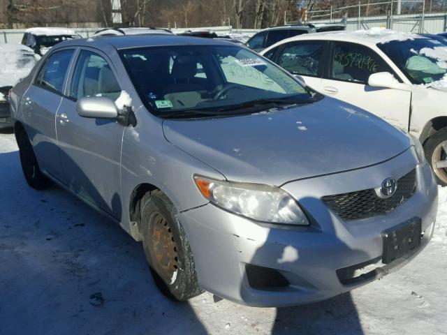 2T1BU40E09C140584 - 2009 TOYOTA COROLLA BA SILVER photo 1