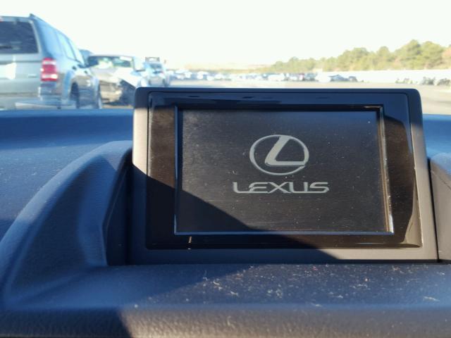 JTHKD5BH6C2102231 - 2012 LEXUS CT 200 GRAY photo 9