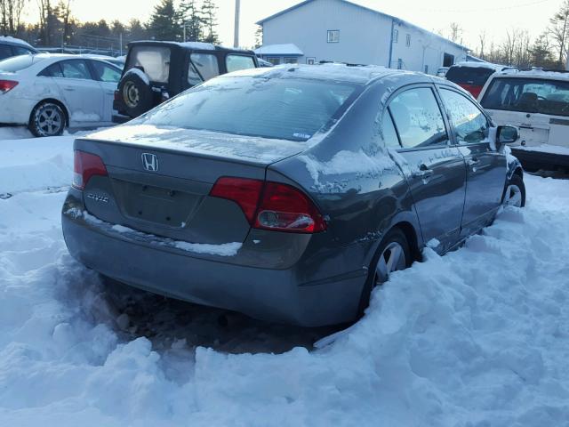 2HGFA16978H500829 - 2008 HONDA CIVIC EXL 棕色 照片 4