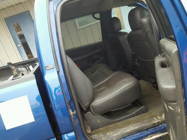 1GCHK23204F180668 - 2004 CHEVROLET SILVERADO BLUE photo 6