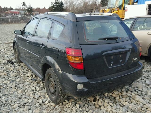 5Y2SL65836Z453373 - 2006 PONTIAC VIBE BLACK photo 3