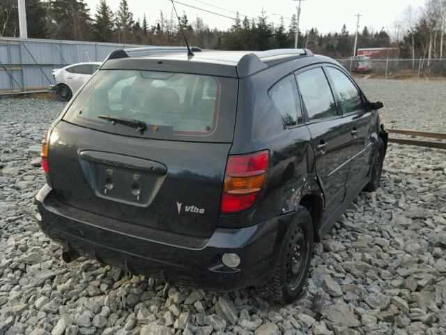 5Y2SL65836Z453373 - 2006 PONTIAC VIBE BLACK photo 4