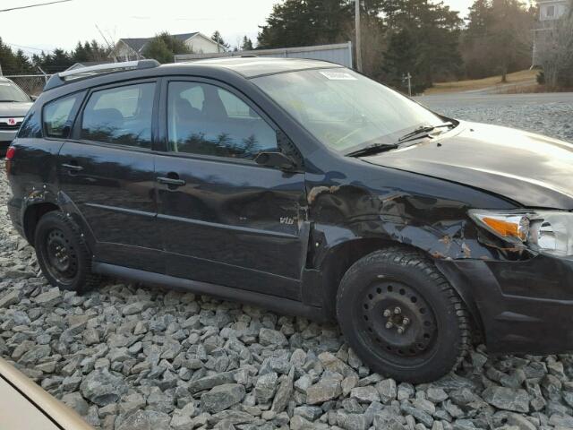 5Y2SL65836Z453373 - 2006 PONTIAC VIBE BLACK photo 9