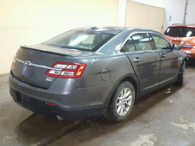 1FAHP2H88FG123913 - 2015 FORD TAURUS SEL GRAY photo 4