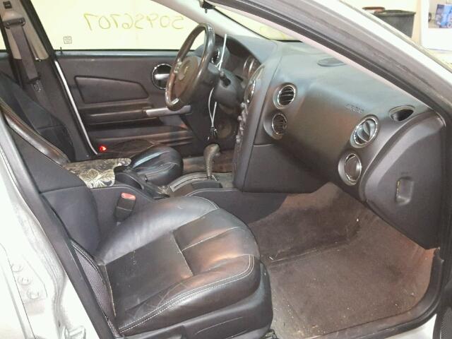 2G2WR554871114002 - 2007 PONTIAC GRAND PRIX ვერცხლისფერი ფოტო 5