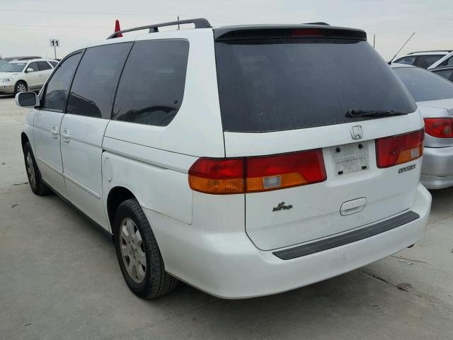 5FNRL18653B012213 - 2003 HONDA ODYSSEY EX WHITE photo 3