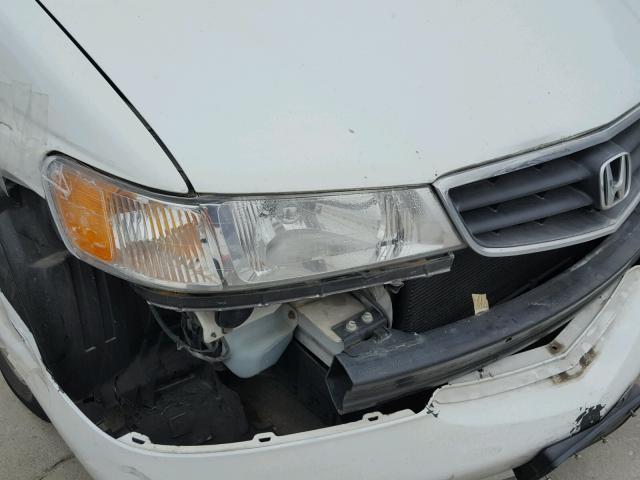 5FNRL18653B012213 - 2003 HONDA ODYSSEY EX WHITE photo 9