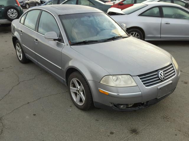 WVWRH63B24P248943 - 2004 VOLKSWAGEN PASSAT GLX GRAY photo 1