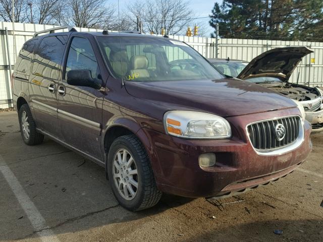 5GADV33L76D195334 - 2006 BUICK TERRAZA CX BURGUNDY photo 1