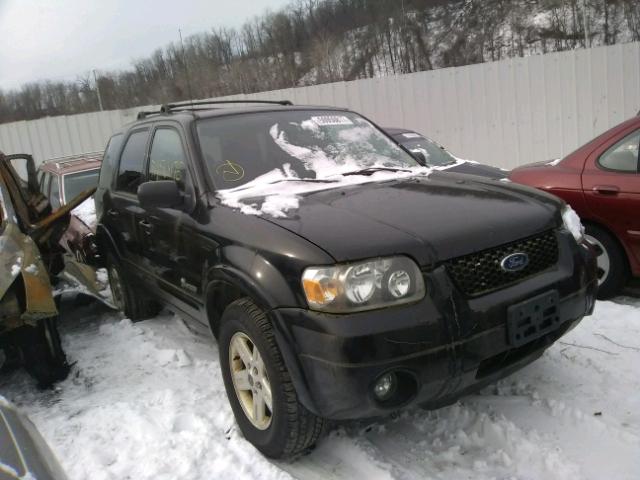 1FMYU96H16KA35521 - 2006 FORD ESCAPE HEV BLACK photo 1