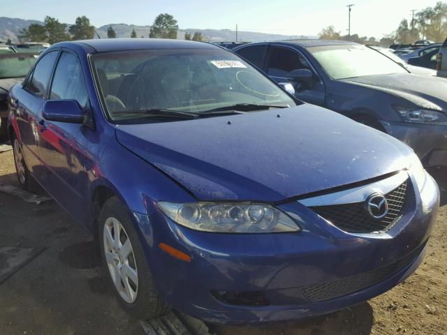 1YVFP80C755M24200 - 2005 MAZDA 6 I BLUE photo 1