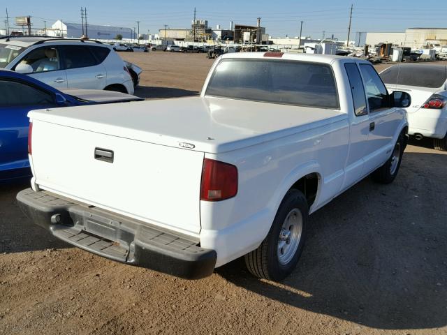 1GCCS195128205049 - 2002 CHEVROLET S TRUCK S1 WHITE photo 4