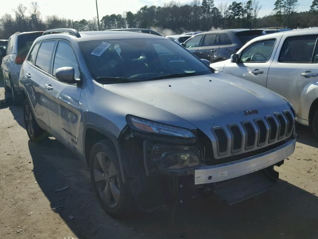 1C4PJLCB6GW284073 - 2016 JEEP CHEROKEE L SILVER photo 1