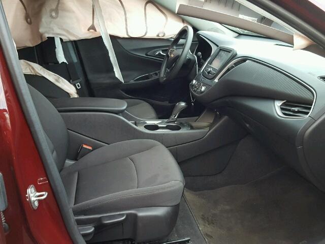1G1ZB5STXGF276322 - 2016 CHEVROLET MALIBU LS BURGUNDY photo 5