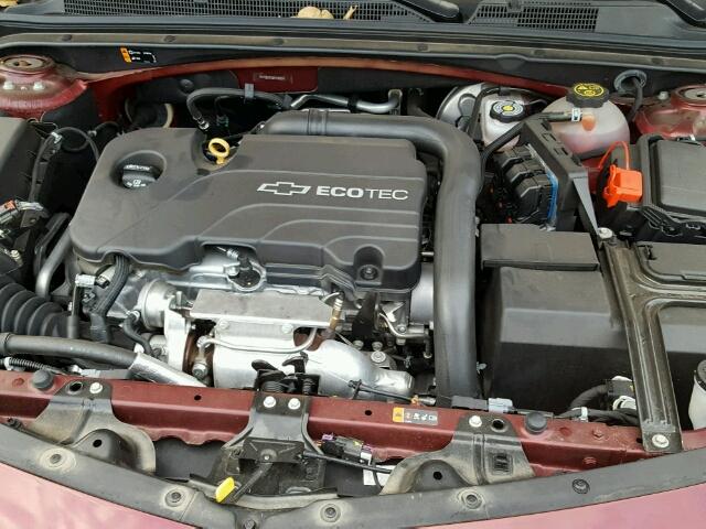 1G1ZB5STXGF276322 - 2016 CHEVROLET MALIBU LS BURGUNDY photo 7