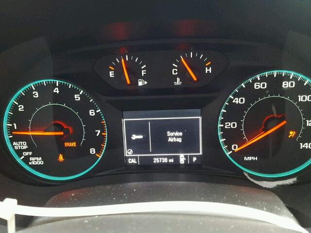 1G1ZB5STXGF276322 - 2016 CHEVROLET MALIBU LS BURGUNDY photo 8